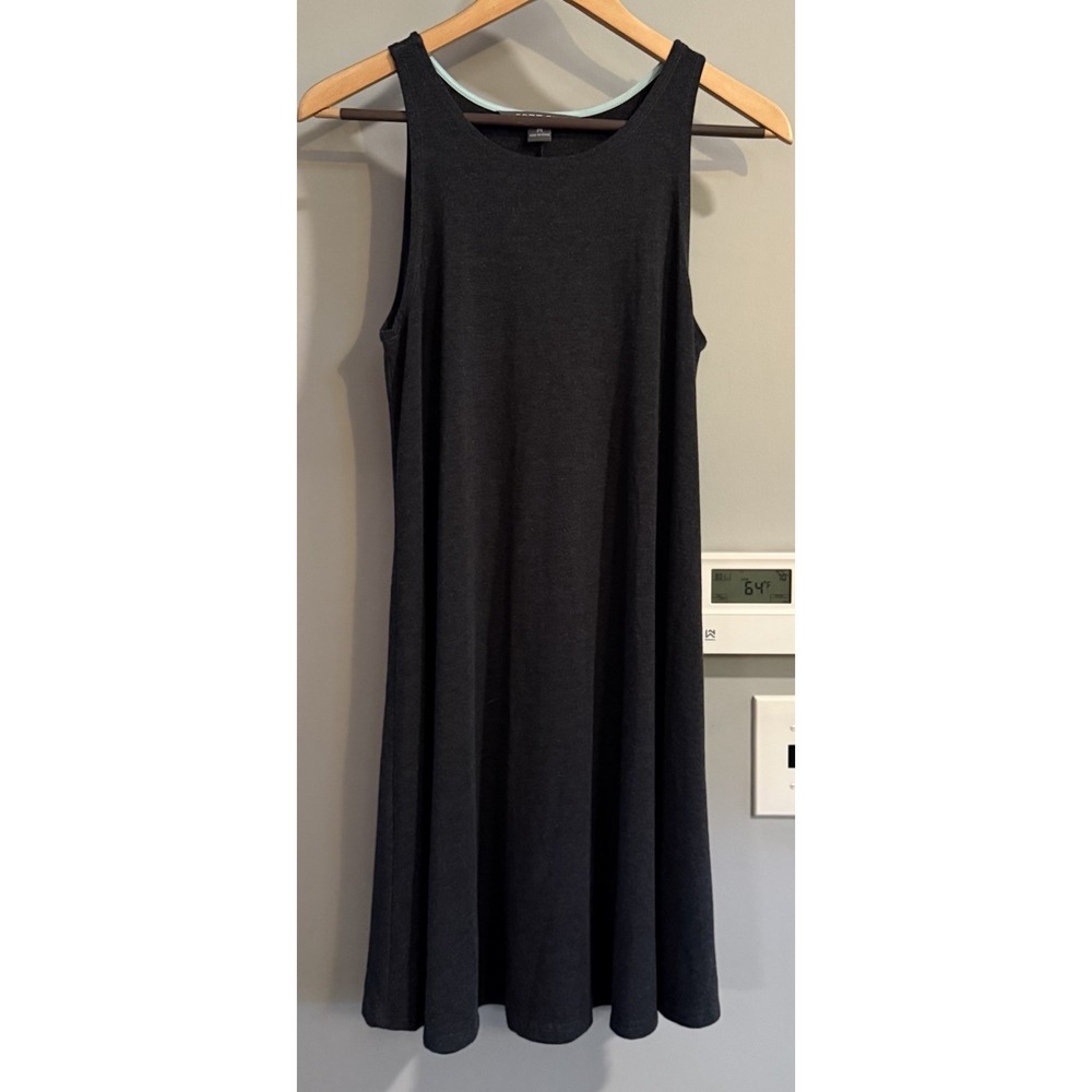 Free Fly Dress Sustainable Bamboo Blend Flex Shift Sleeveless Stretch Medium